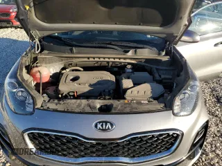 2021 Kia Sportage LX with VIN KNDPMCAC0M7945282, listed as a Copart auction lot 79599224 with 84,685 mi miles and Clean Title. Bid and sale history available at carsss.com. Image 12.