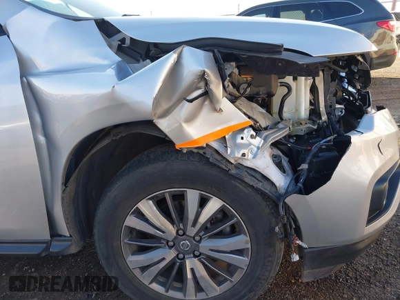 2020 Nissan Pathfinder SV with VIN 5N1DR2BN3LC591984, listed as a IAAI auction lot 40992368 with 95,885 mi miles and . Bid and sale history available at DreamBid. Image 6.