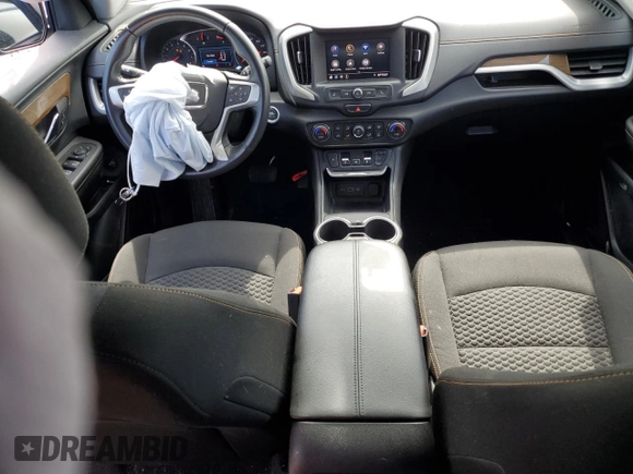 2020 GMC Terrain SLE with VIN 3GKALTEV0LL330198, listed as a Copart auction lot 51266175 with 47,384 mi miles and Salvage title. Bid and sale history available at DreamBid. Image 8.