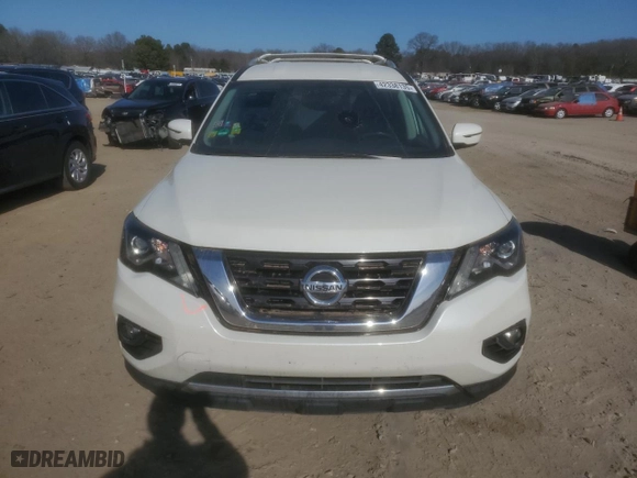 2019 Nissan Pathfinder S with VIN 5N1DR2MN8KC585495, listed as a Copart auction lot 42338135 with 109799 miles and Salvage Title. Bid and sale history available at carsss.com. Image 5.