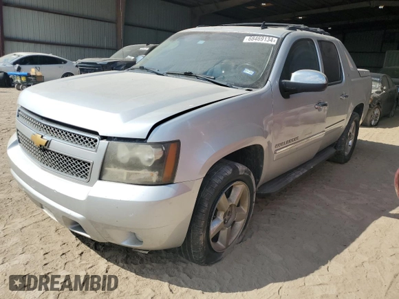 2012 Chevrolet Avalanche LTZ with VIN 3GNMCGE08CG248093, listed as a Copart auction lot 68469134 with 155,844 mi miles and Salvage title. Bid and sale history available at DreamBid. Image 1.
