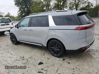 2022 Kia Carnival SX with VIN KNDNE5H37N6066343, listed as a Copart auction lot 73067054 with 18,825 mi miles and Salvage Title. Bid and sale history available at carsss.com. Image 2.