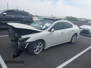 2014 Nissan Maxima S with VIN 1N4AA5AP7EC457698, listed as a IAAI auction lot 41903044 with Not Provided miles and . Bid and sale history available at DreamBid. Image 2.
