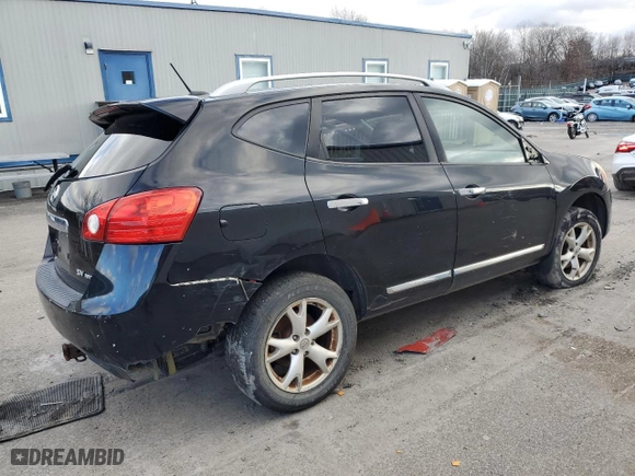 2011 Nissan Rogue SV with VIN JN8AS5MV2BW283930, listed as a Copart auction lot 87042104 with 162,570 mi miles and Clean Title. Bid and sale history available at carsss.com. Image 3.