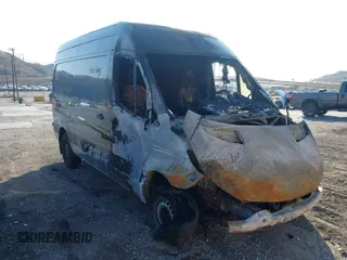 2022 Mercedes-Benz Sprinter Cargo with VIN W1Y70BGY5NT110887, listed as a IAAI auction lot 41441291 with Not Provided miles and . Bid and sale history available at DreamBid. Image 1.
