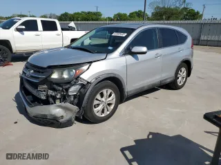2014 Honda CR-V EX with VIN 3CZRM3H57EG703671, listed as a Copart auction lot 52689445 with 121,548 mi miles and Salvage Title. Bid and sale history available at carsss.com. Image 1.