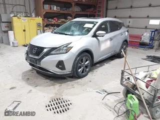 2019 Nissan Murano S with VIN 5N1AZ2MS6KN158863, listed as a IAAI auction lot 41334909 with 119,301 mi miles. Bid and sale history available at carsss.com. Image 17.