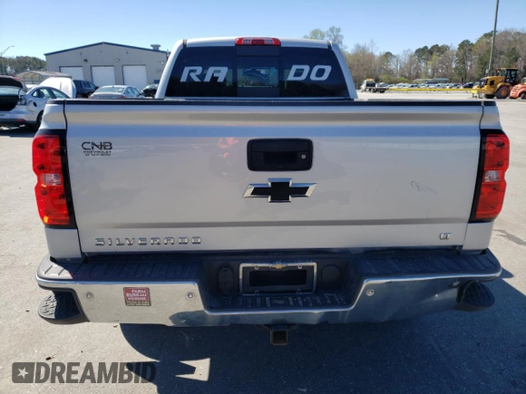 2016 Chevrolet Silverado 1500 LT with VIN 1GCVKREC5GZ396407, listed as a Copart auction lot 50081455 with 126,964 mi miles and Salvage Title. Bid and sale history available at DreamBid. Image 6.