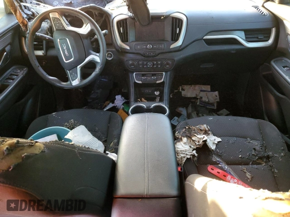 2022 GMC Terrain SLE with VIN 3GKALTEV0NL106903, listed as a Copart auction lot 82581964 with Not provided miles and Salvage title. Bid and sale history available at DreamBid. Image 8.