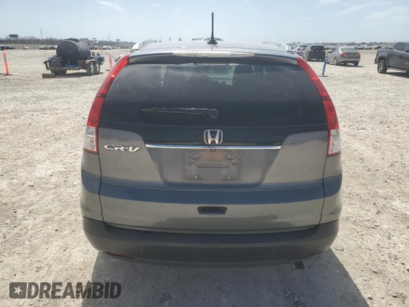 2014 Honda CR-V EX-L with VIN 2HKRM3H70EH529523, listed as a Copart auction lot 48224755 with 142,583 mi miles and Salvage Title. Bid and sale history available at carsss.com. Image 6.