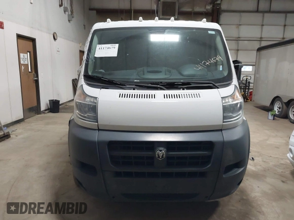 2016 Ram ProMaster Cargo with VIN 3C6TRVNG5GE125980, listed as a IAAI auction lot 41174679 with 148,381 mi miles and . Bid and sale history available at DreamBid. Image 12.