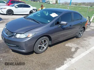 2015 Honda Civic Sedan SE with VIN 19XFB2F78FE224203, listed as a IAAI auction lot 41963091 with 94,200 mi miles. Bid and sale history available at carsss.com. Image 2.