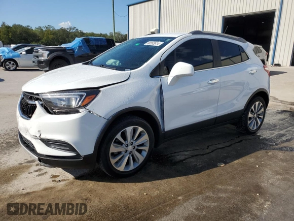2020 Buick Encore Preferred with VIN KL4CJASB8LB027206, listed as a Copart auction lot 80263614 with 121,317 mi miles and Non Repairable. Bid and sale history available at DreamBid. Image 1.