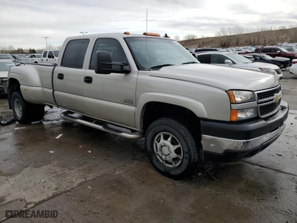2006 Chevrolet Silverado 3500 DRW LT1 with VIN 1GCJK33D46F154523, listed as a Copart auction lot 84960604 with NaN miles and Salvage Title. Bid and sale history available at carsss.com. Image 4.