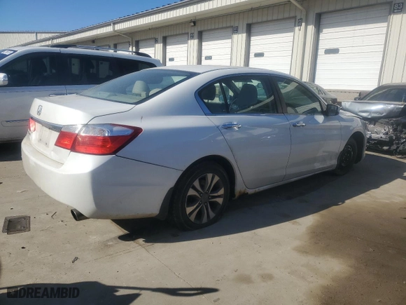 2013 Honda Accord Sdn LX with VIN 1HGCR2F39DA126858, listed as a Copart auction lot 42983715 with 183,977 mi miles and Salvage Title. Bid and sale history available at carsss.com. Image 3.