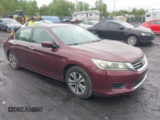 2014 Honda Accord LX z VIN 1HGCR2F37EA051420, wystawiony jako IAAI lot #42343203 z przebiegiem 126 141 mil mil oraz . Historia ofert i sprzedaży dostępna na DreamBid. Obrazek 1.