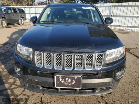2017 Jeep Compass High Altitude with VIN 1C4NJDEB8HD190090, listed as a Copart auction lot 46407835 with 94,125 mi miles and Salvage Title. Bid and sale history available at carsss.com. Image 5.