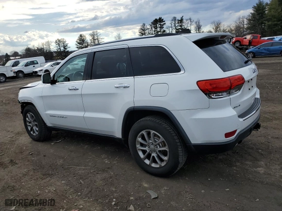 2014 Jeep Grand Cherokee Limited with VIN 1C4RJFBG7EC450347, listed as a Copart auction lot 47001915 with 100,492 mi miles and Salvage Title. Bid and sale history available at carsss.com. Image 2.