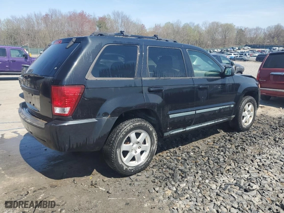 2008 Jeep Grand Cherokee Laredo with VIN 1J8GR48K98C205367, listed as a Copart auction lot 53567515 with 144,767 mi miles and Salvage Title. Bid and sale history available at carsss.com. Image 3.