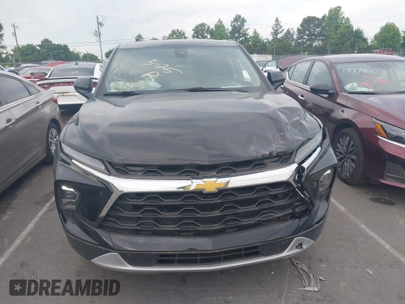 2025 Chevrolet Blazer LT with VIN 3GNKBHR43SS184196, listed as a IAAI auction lot 42223399 with 3,656 mi miles and . Bid and sale history available at DreamBid. Image 12.