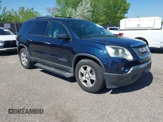 2008 GMC Acadia SLE1 with VIN 1GKEV13798J133629, listed as a IAAI auction lot 42203377 with 164,886 mi miles and . Bid and sale history available at DreamBid. Image 1.