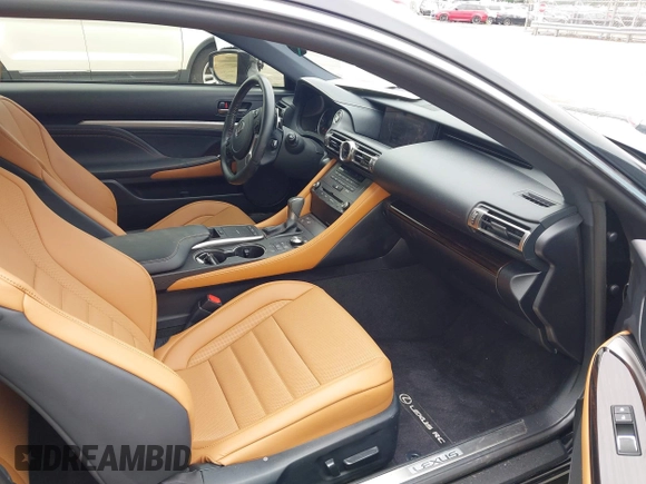 2022 Lexus RC 350 z VIN JTHDZ5BC3N5026483, wystawiony jako IAAI lot #42361490 z przebiegiem 16 243 mil mil oraz . Historia ofert i sprzedaży dostępna na DreamBid. Obrazek 5.