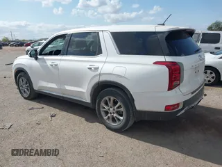 2021 Hyundai Palisade SE with VIN KM8R1DHE7MU209385, listed as a IAAI auction lot 42151953 with 175,404 mi miles and . Bid and sale history available at DreamBid. Image 3.