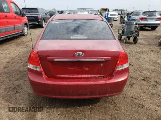 2009 Kia Spectra EX with VIN KNAFE221195645623, listed as a Copart auction lot 68252314 with 157,500 mi miles and Salvage Title. Bid and sale history available at carsss.com. Image 6.