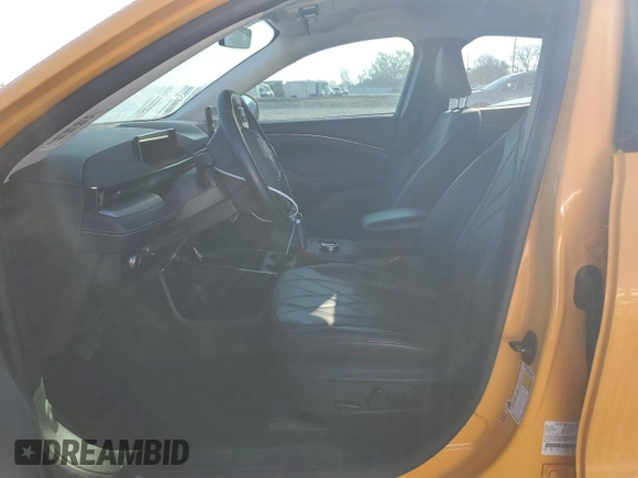 2022 Ford Mustang Mach-E California Route 1 with VIN 3FMTK2SU2NMA12766, listed as a Copart auction lot 46367135 with 22,549 mi miles and Salvage title. Bid and sale history available at DreamBid. Image 7.