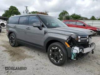 2024 Hyundai Santa Fe SE z VIN 5NMP14GL2RH041729, wystawiony jako Copart lot #55263625 z przebiegiem 6 387 mil mil oraz Szkoda całkowita • Salvage title. Historia ofert i sprzedaży dostępna na DreamBid. Obrazek 4.