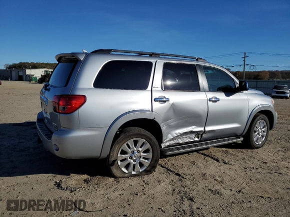2014 Toyota Sequoia Platinum with VIN 5TDDW5G14ES107990, listed as a Copart auction lot 81935274 with 139,258 mi miles and Salvage Title. Bid and sale history available at carsss.com. Image 3.