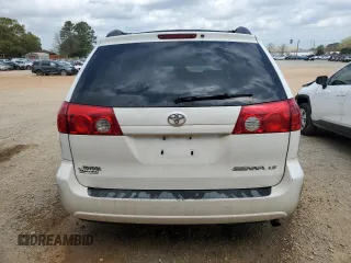 2006 Toyota Sienna CE with VIN 5TDZA23C46S518172, listed as a Copart auction lot 51509465 with 0 mi miles and Salvage Title. Bid and sale history available at carsss.com. Image 6.