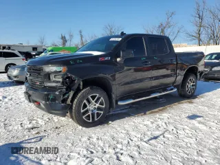 2019 Chevrolet Silverado 1500 LT Trail Boss with VIN 1GCPYFED0KZ409197, listed as a Copart auction lot 45756795 with 82,038 mi miles and Salvage Title. Bid and sale history available at DreamBid. Image 1.