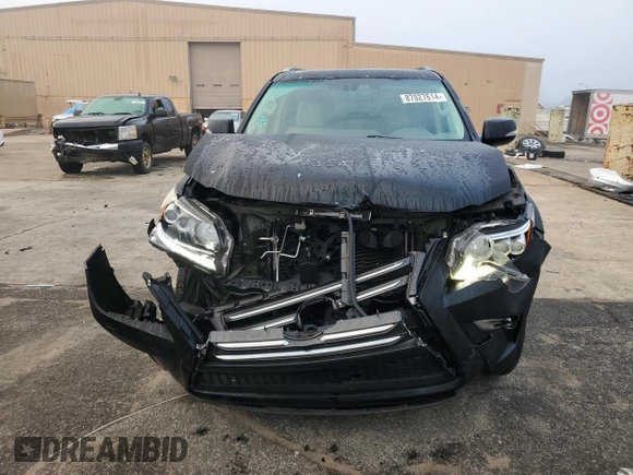 2014 Lexus GX 460 Luxury with VIN JTJJM7FX7E5089238, listed as a Copart auction lot 87027614 with 158,398 mi miles and Salvage title. Bid and sale history available at DreamBid. Image 5.
