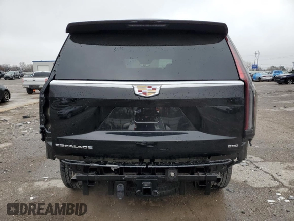 2024 Cadillac Escalade 4WD Premium Luxury z VIN 1GYS4BKL3RR336602, wystawiony jako Copart lot #86166724 z przebiegiem 6 046 mil mil oraz Szkoda całkowita • Salvage title. Historia ofert i sprzedaży dostępna na DreamBid. Obrazek 6.