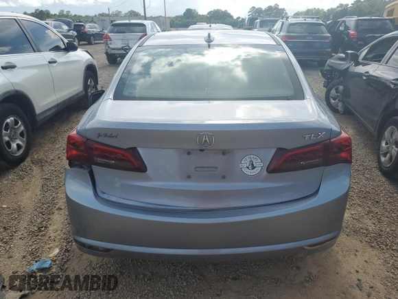 2016 Acura TLX Technology with VIN 19UUB2F56GA008801, listed as a Copart auction lot 61914884 with 109,129 mi miles and Salvage title. Bid and sale history available at DreamBid. Image 6.