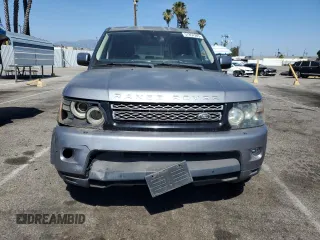 2012 Land Rover Range Rover Sport HSE Lux with VIN SALSK2D42CA720208, listed as a Copart auction lot 57854285 with 89,732 mi miles and Salvage title. Bid and sale history available at DreamBid. Image 5.