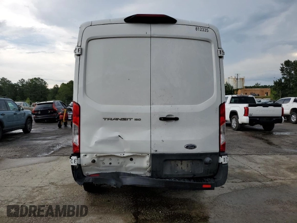 2019 Ford Transit with VIN 1FTYE2CM7KKB67736, listed as a Copart auction lot 59896285 with 120,913 mi miles and Salvage title. Bid and sale history available at DreamBid. Image 6.