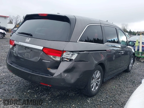 2017 Honda Odyssey SE with VIN 5FNRL5H34HB009081, listed as a IAAI auction lot 41701429 with 72,131 mi miles and . Bid and sale history available at carsss.com. Image 4.