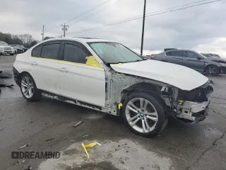 2018 BMW 3 Series 328d with VIN WBA8E5C52JA506771, listed as a Copart auction lot 80086094 with 59,367 mi miles and Clean title. Bid and sale history available at DreamBid. Image 4.