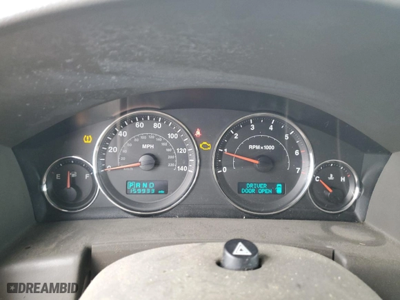 2006 Jeep Commander with VIN 1J8HG48K76C368932, listed as a Copart auction lot 84154884 with 159,933 mi miles and Salvage Title. Bid and sale history available at carsss.com. Image 9.