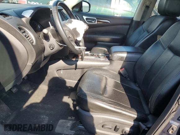 2014 Nissan Pathfinder S z VIN 5N1AR2MM9EC625291, wystawiony jako Copart lot #55962045 z przebiegiem 151 750 mil mil oraz Szkoda całkowita • Salvage title. Historia ofert i sprzedaży dostępna na DreamBid. Obrazek 7.