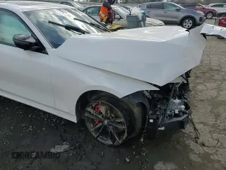 2024 BMW 3 Series M340i xDrive with VIN 3MW49FF09R8E00818, listed as a Copart auction lot 42376645 with 0 mi miles and Salvage Title. Bid and sale history available at carsss.com. Image 11.
