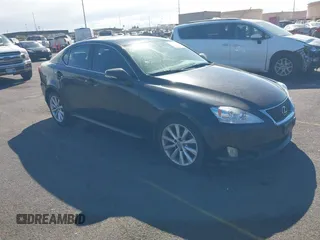 2010 Lexus IS 250 with VIN JTHBF5C21A5118661, listed as a IAAI auction lot 41355157 with 175,186 mi miles. Bid and sale history available at carsss.com. Image 1.