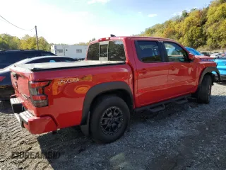 2022 Nissan Frontier S with VIN 1N6ED1EKXNN608884, listed as a Copart auction lot 75479834 with 11,132 mi miles and Salvage Title. Bid and sale history available at carsss.com. Image 3.