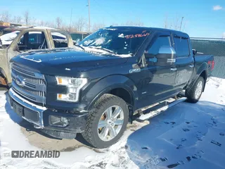 2015 Ford F-150 XLT with VIN 1FTEW1EG7FFC50082, listed as a IAAI auction lot 41288660 with 59,118 mi miles. Bid and sale history available at carsss.com. Image 2.