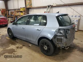 2012 Volkswagen Golf TDI with VIN WVWDM7AJ0CW144803, listed as a Copart auction lot 61574455 with 184,152 mi miles and Salvage title. Bid and sale history available at DreamBid. Image 2.