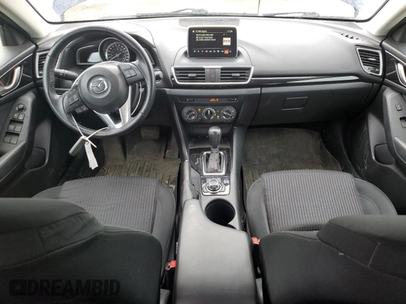 2015 Mazda 3 i Touring with VIN 3MZBM1L7XFM164015, listed as a Copart auction lot 54924275 with 189,258 mi miles and Salvage Title. Bid and sale history available at DreamBid. Image 8.