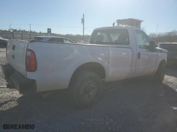 2014 Ford Super Duty F-250 SRW XL with VIN 1FTBF2A60EEA98432, listed as a Copart auction lot 88311635 with 320,415 mi miles and Salvage Title. Bid and sale history available at carsss.com. Image 3.
