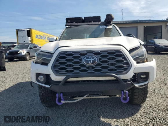 2022 Toyota Tacoma SR with VIN 3TYCZ5AN7NT056035, listed as a Copart auction lot 55510145 with 42,897 mi miles and Salvage title. Bid and sale history available at DreamBid. Image 5.